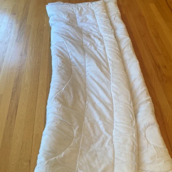 Fieldcrest Full/Queen comforter blue white striped